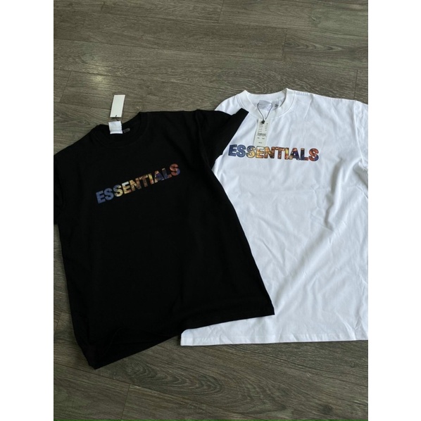 Áo thun ESSENTIALS cưỡi ngựa Hogoto shop , Áo thun unisex nam nữ form rộng oversize chất liệu 100% Cotton