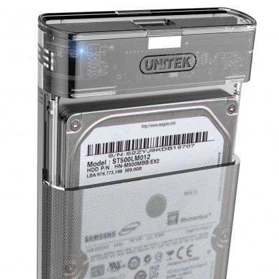 HDD BOX UNITEK 2.5 SATA III 6G S1103A (3.1), HỘP ĐỰNG Ổ CỨNG SATA UNITEK S1103A (USB 3.1)