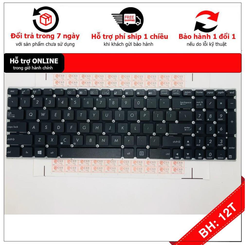 [BH12TH] Bàn Phím Laptop Asus X501 X501A X501U X501EI X501XE X550 X550C X550VB X550CA Bảo Hành 12 Tháng