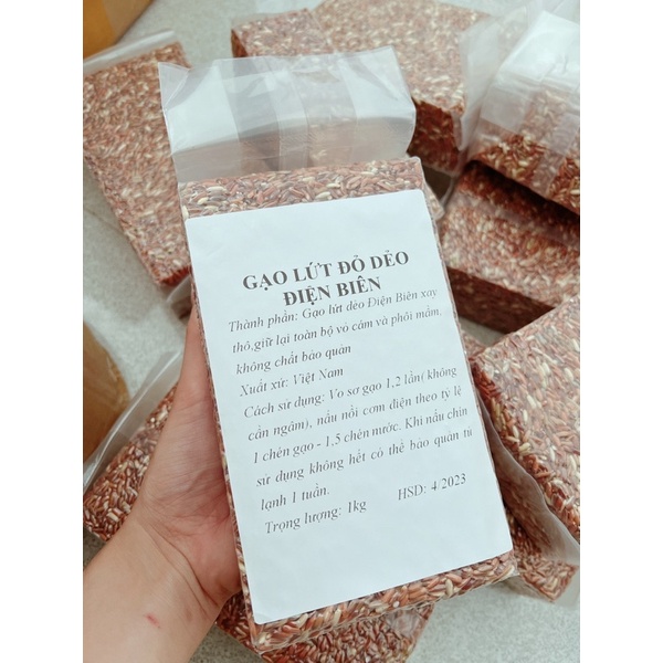 GẠO LỨT ĐỎ DẺO ĐIỆN BIÊN 1kg