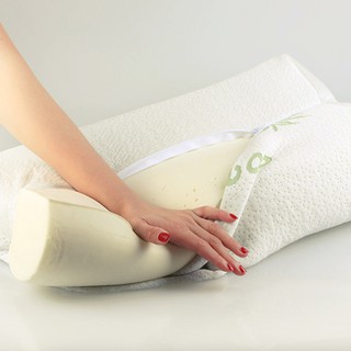 Gối ngủ chất liệu sợi tre