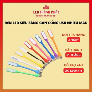 Đèn led USB mini siêu sáng cắm nguồn cục sạc điện thoại, laptop