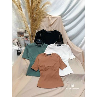 Áo zip cúp ngực