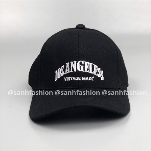 Mũ lưỡi trai thêu chữ LOS ANGELESS Nón kết chất kaki cao cấp thời trang form unisex nam nữ K61