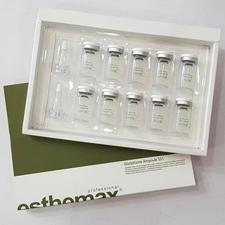 Tinh chất serum tế bào gốc truyền trắng esthemax - full hộp