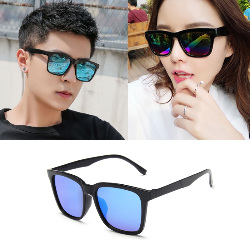 Kính mát phân cực gọng vuông chống tia UV thời trang cho cả nam lẫn nữ