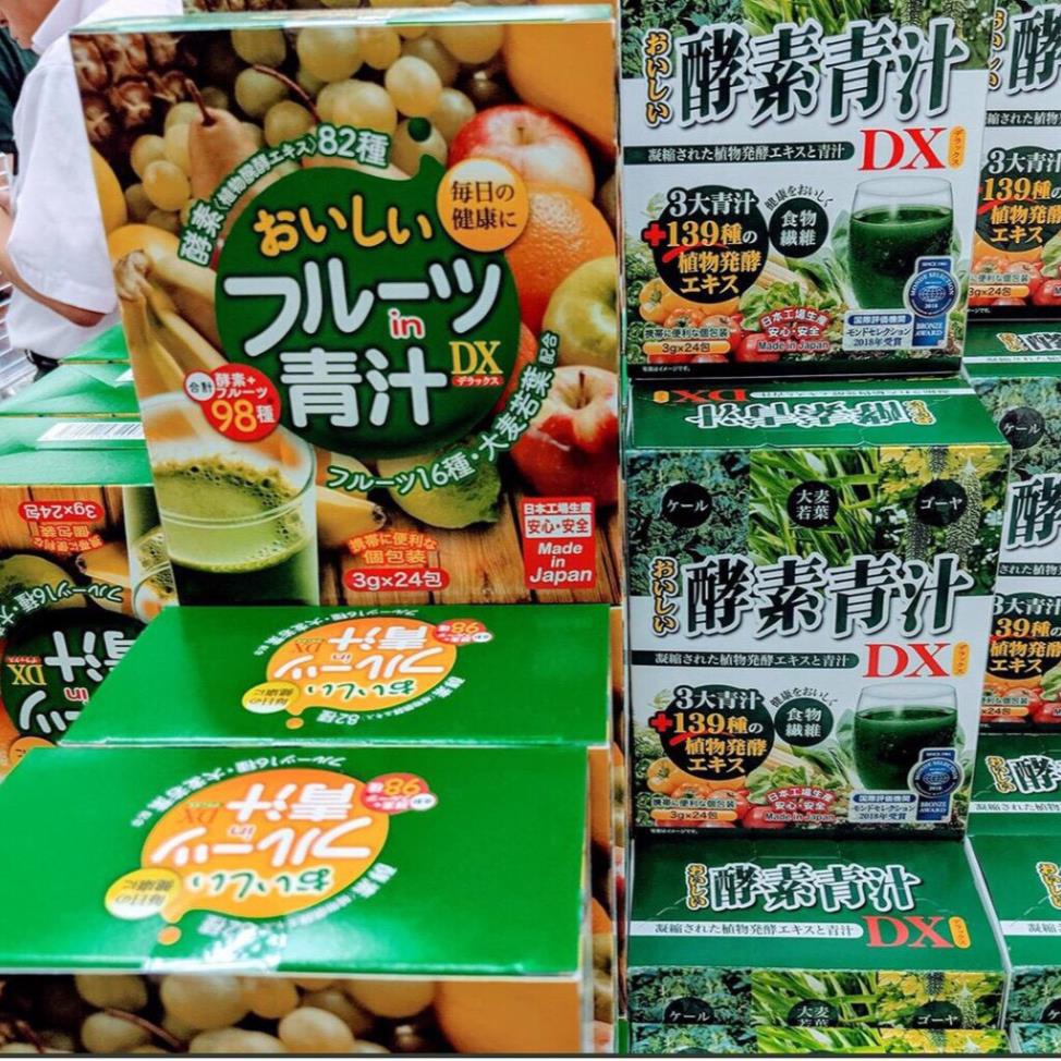 Bột Nước Ép Trái Cây Tươi - Rau Củ Tổng Hợp 98 Loại Trái Cây Nhật Bản