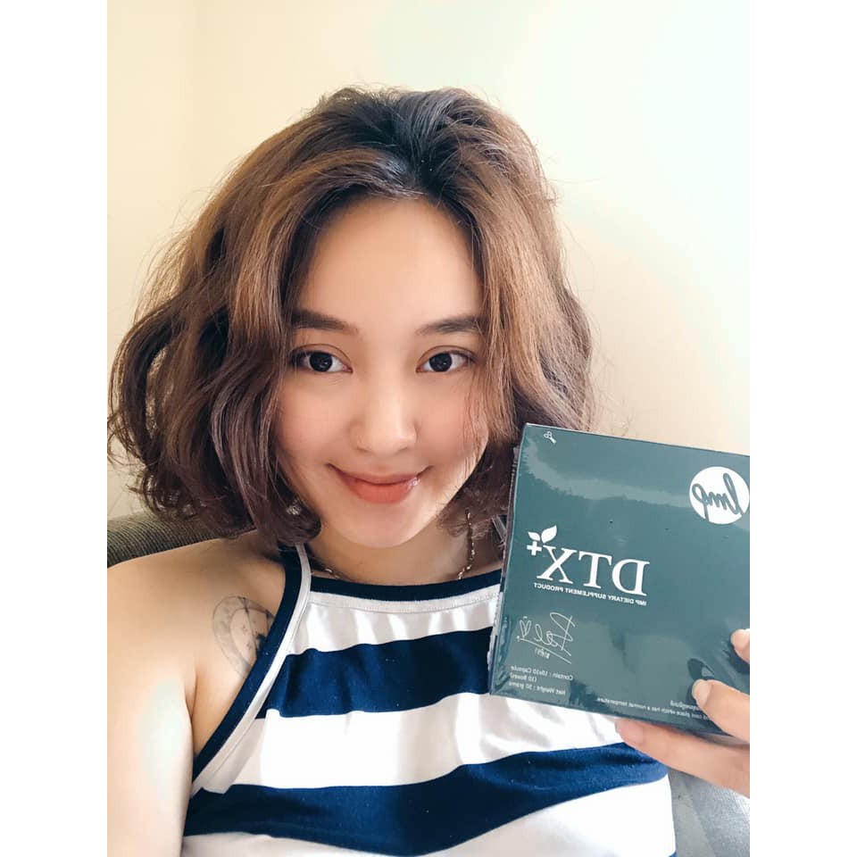 Viên Uống Dtoxi Giảm Cân Thải Độc Đẹp Da - Tách Lẻ (1 vĩ)