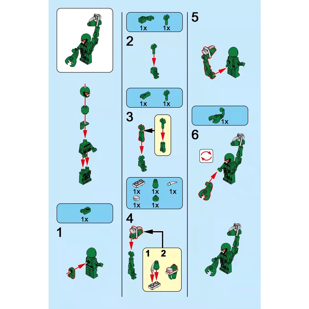 Bộ Đồ Chơi Lắp Ráp Mô Hình Mini