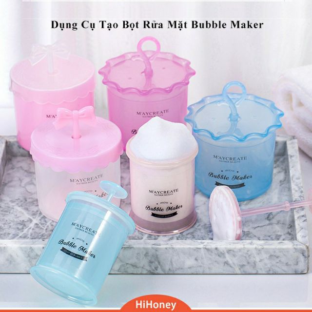 (Có sẵn)Dụng Cụ Tạo Bọt Rửa Mặt Bubble Maker nội địa Trung