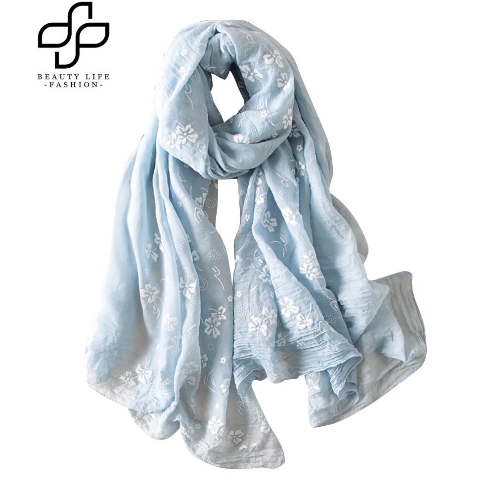 Khăn choàng cổ linen chống nắng