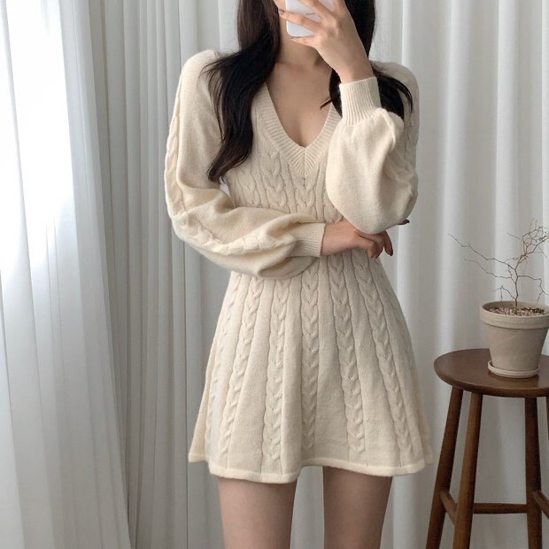 Váy Len Thừng Siêu Yêu ❤️❤️[RẺ VÔ ĐỊCH]❤️❤️ Siêu Sexy, Chất Siêu Đẹp | BigBuy360 - bigbuy360.vn