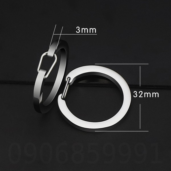 Móc khóa,móc treo phụ kiện EDC inox 304 -