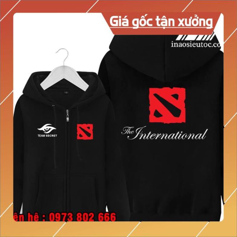Áo khoác Dota 2 mẫu mới đẹp nhất rẻ chất lượng