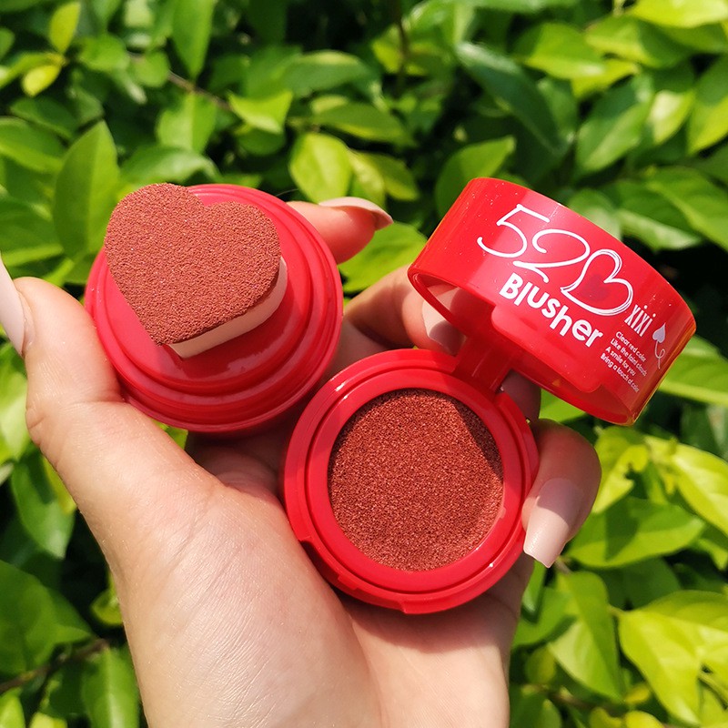 🌈🍓🍭 Phấn Má Hồng Trái Tim 520 Blusher Xixi Siêu Dễ Thương