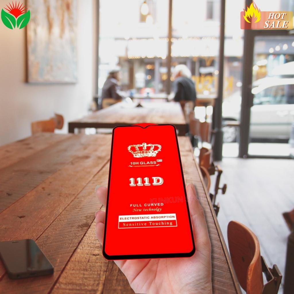 Kính Cường Lực SamSung A20S - Cao Cấp - Dán Full màn hình 111D - Độ cứng 10H - Độ trong suốt điện thoại cực cao