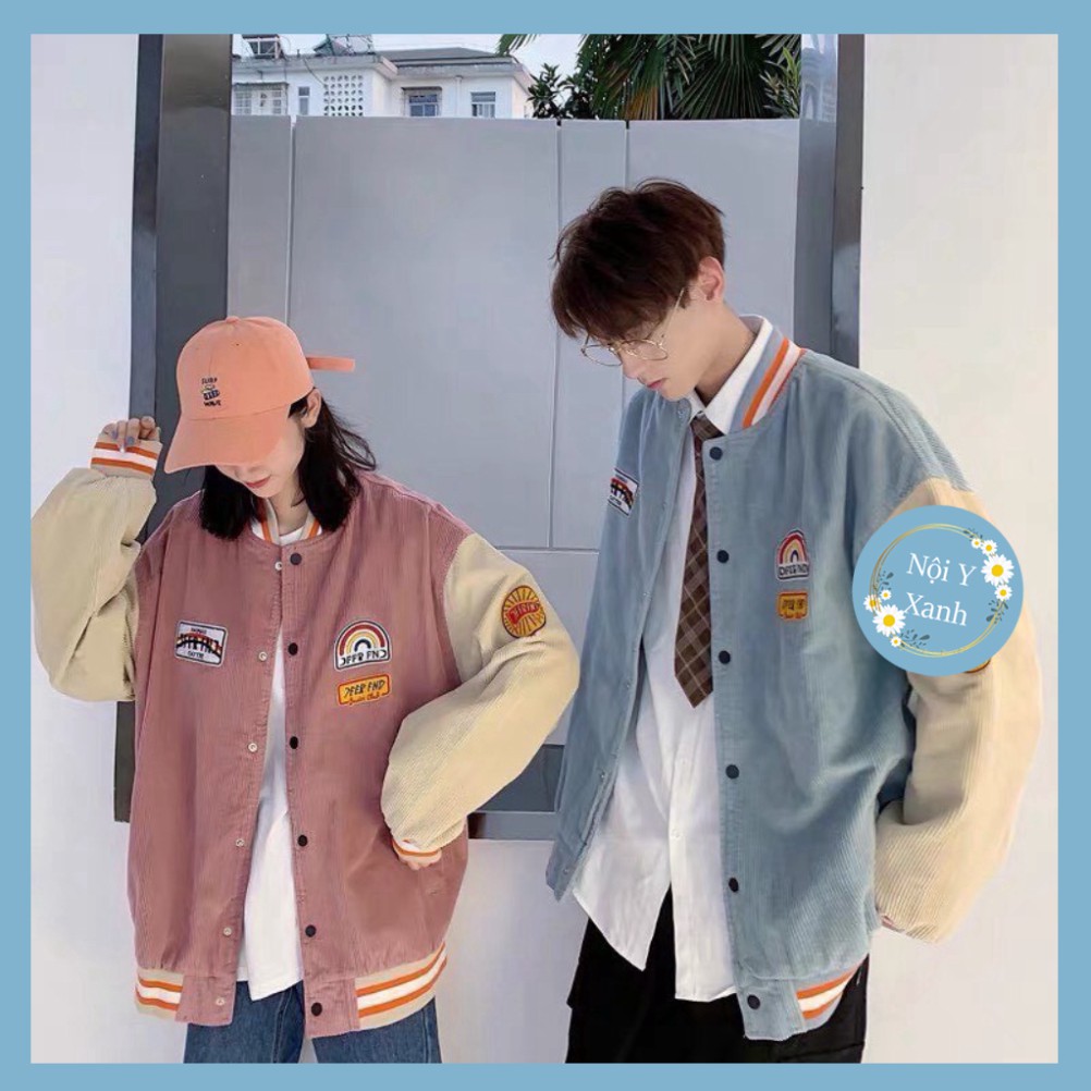 Áo khoác bomber unisex thu đông nam nữ deepen 3 màu năng động chất thoáng mát, hút mồ hôi