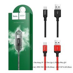 Cáp Sạc Hoco MICRO X14 Chính Hãng