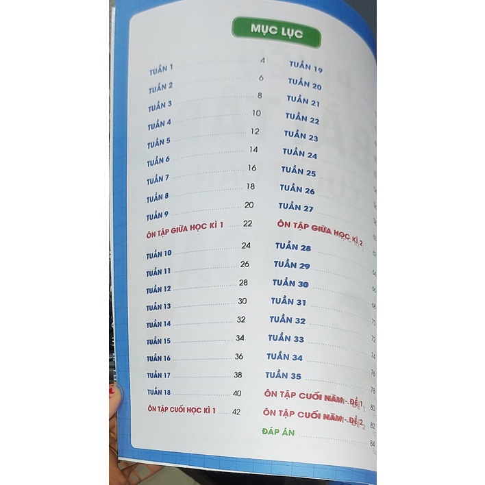 Sách- Phiếu bài tập cuối tuần toán 2