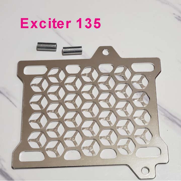 CHE KÉT NƯỚC EXCITER 135 NHÔM CNC MÀU