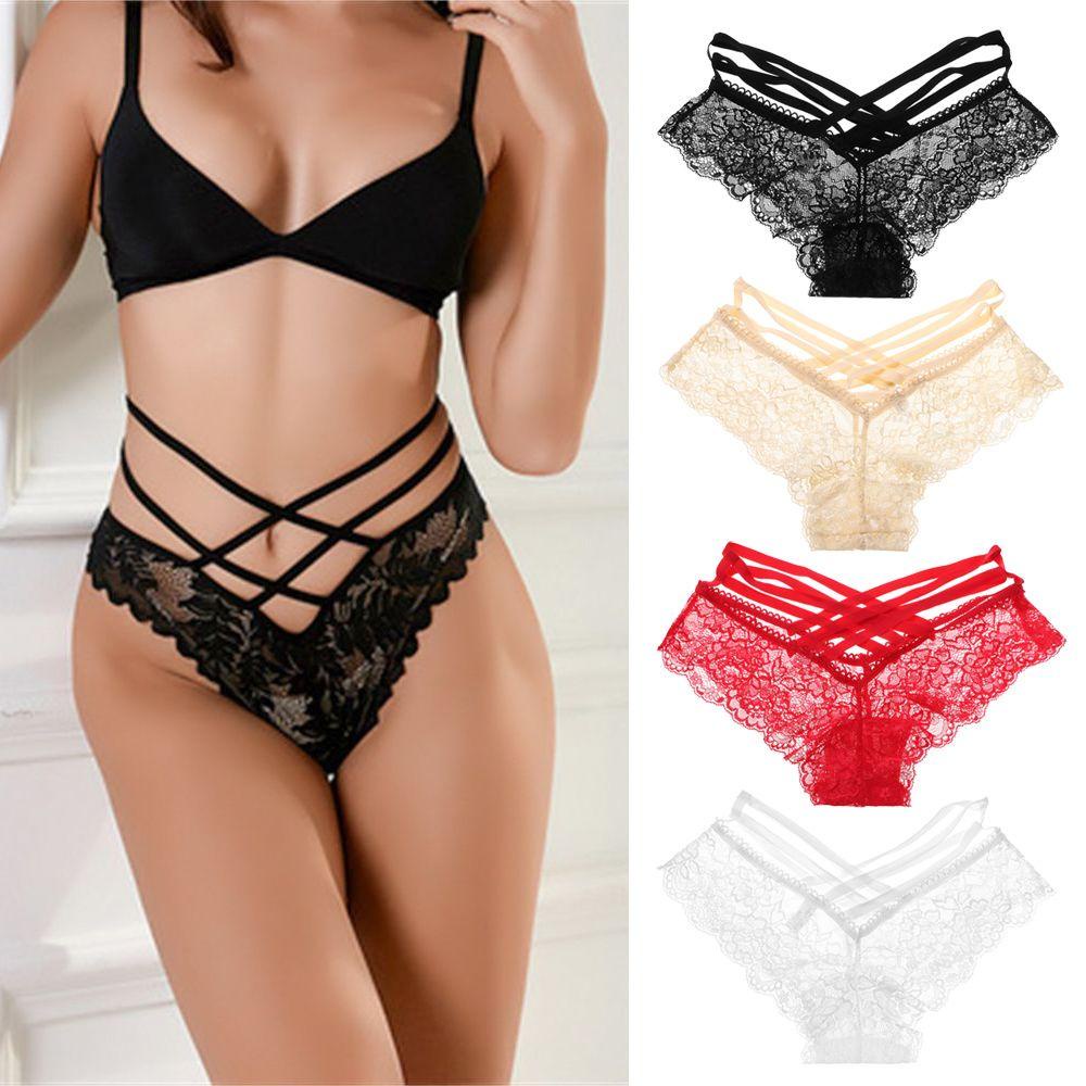 LEILY Quần Lót Ren Hoa Trong Suốt Quyến Rũ