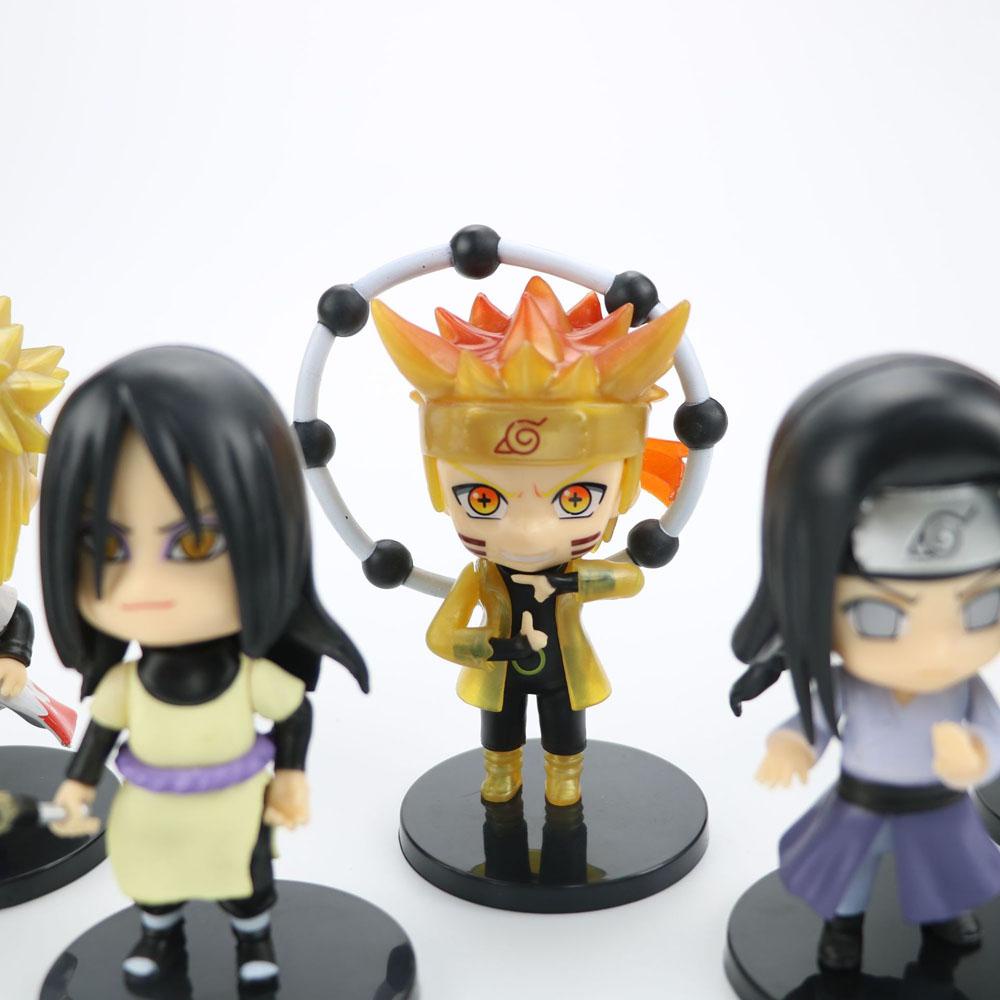 Bộ 6 Mô Hình Nhân Vật Uchiha Sasuke Itachi Trong Naruto