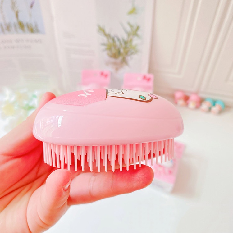 Lược Chải Tóc Mini Có Túi Khí Tiện Dụng