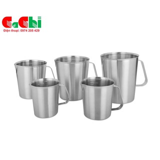 Ca inox 500 ml có chia vạch