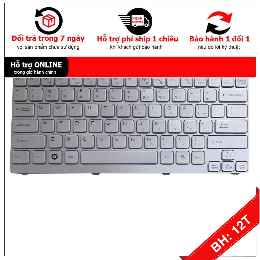 [BH12TH] . Bàn Phím Laptop SONY CR Series CR PCG-5G2T 5K2T VGN-CR PCG-5K1T 5J1T ( Đen và Bạc )