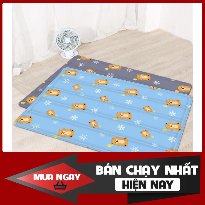 [ HÀNG CAO CẤP ] Đệm gel nước làm mát chó mèo tránh sốc nhiệt mùa nóng