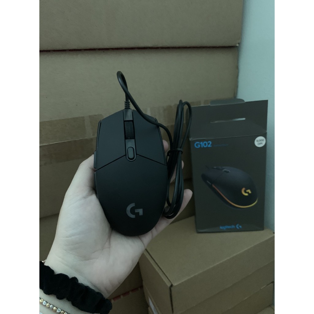 CHUỘT CÓ DÂY LOGITECH G102 USB new - Bh 12 tháng