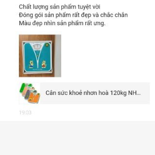 Cân sức khoẻ Nhơn Hoà 120kg