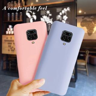 Ốp điện thoại mềm màu kẹo trơn cho Xiaomi Redmi Note 9S Note9