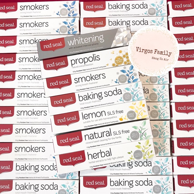 Kem đánh răng Red Seal Baking Soda trắng răng