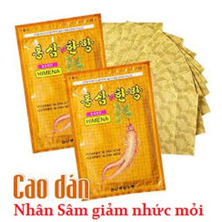 Cao Dán Sâm Vàng HIMENA Hàn Quốc 20m/túi
