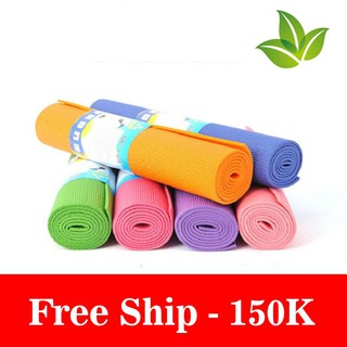 Freeship Thảm tập yoga có túi đựng 173 x 61 x 0.4 cm