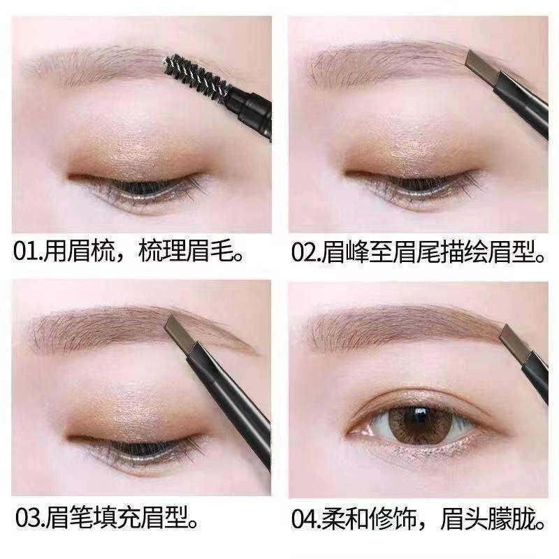 Mascara Hai Đầu Chống Thấm Nước Lâu Trôi Trang Điểm Làm Đẹp Cho Nữ