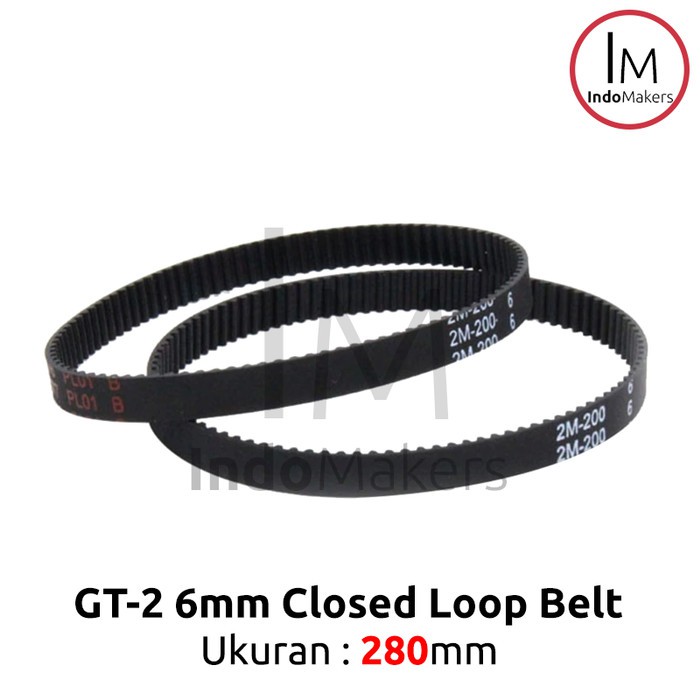 Dây Đai Đóng Kín Gt2 M6 6 mm X 280 mm Chuyên Dụng