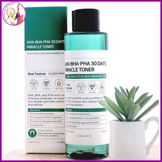 Nước hoa hồng ngăn ngừa mụn aha-bha-pha 30days miracle toner