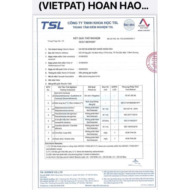 Tinh Dầu Phong Gia Truyền Hoàn Hảo Phiên Bản Mới