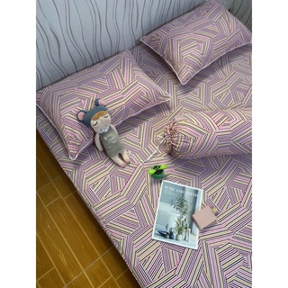 Combo bộ drap + 4 áo gối nằm+ 1 áo gối ôm