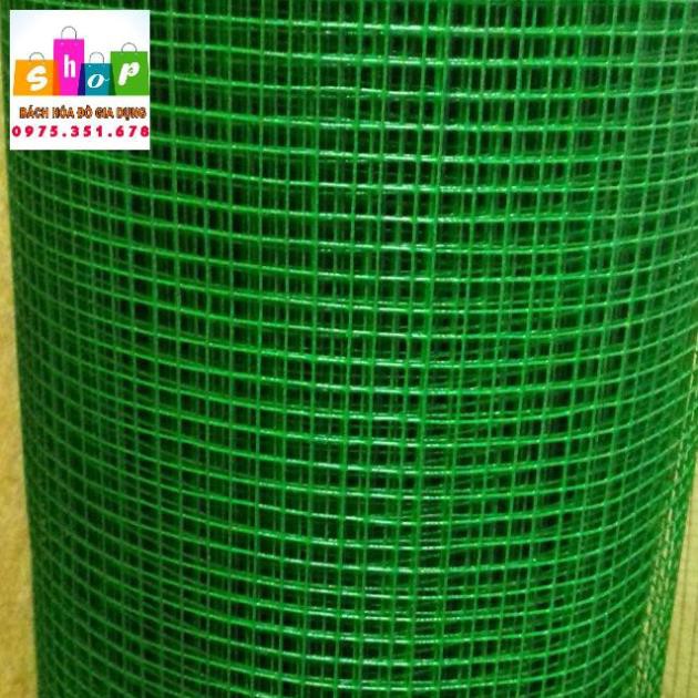 Lưới sắt bọc nhựa màu xanh mắt bé-Lưới sàng cát, Lưới chống chuột và côn trùng-Giadung24h