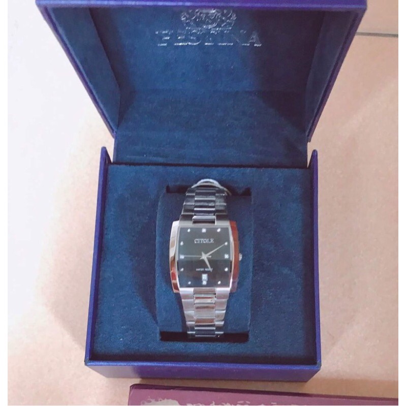 Đồng hồ đeo tay dành cho nam thương hiệu citole của pháp chống nước bảo hành 12 tháng size 40mm