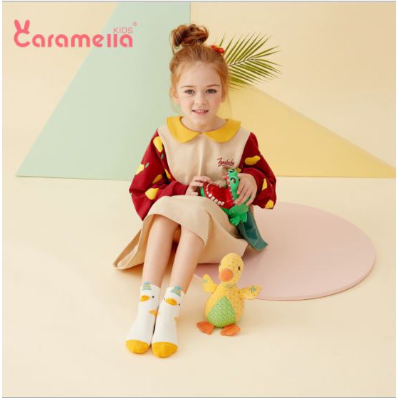 Set 3 tất xuân hè cho bé CARAMELLA