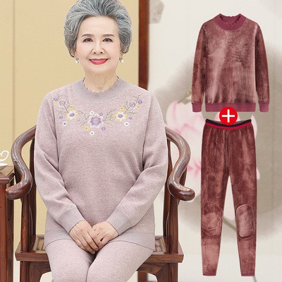 Bộ Mặc Nhà – Bộ Trung Niên Bộ Nỉ Lót Lông Hàng Cao Cấp, Hàng Sẵn