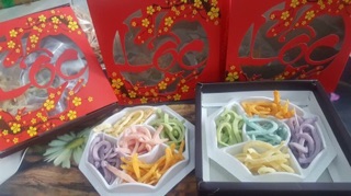 Mứt dừa nhà làm