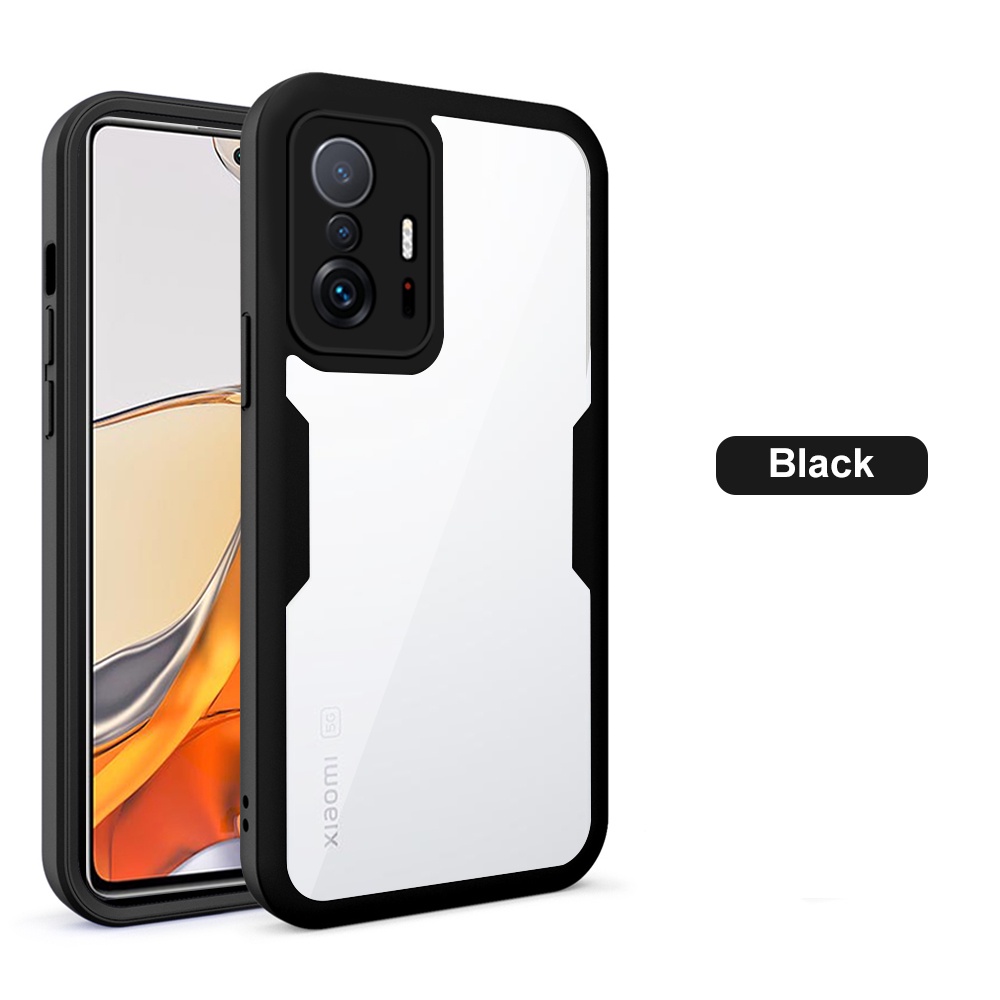 360°Full Cover Case For Xiaomi 11T Pro 6.67" Front Back Protective Cover For Xiaomi Mi 11TPro Xiamoi 11 T Pro Shockproof Shell