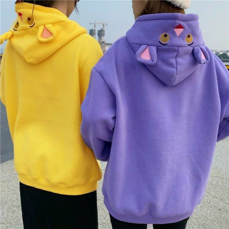 Áo Hoodie Thêu BÁO HỒNG PINK PANTHER Form 60kg