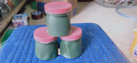 Mỡ bò bôi trơn màu xanh