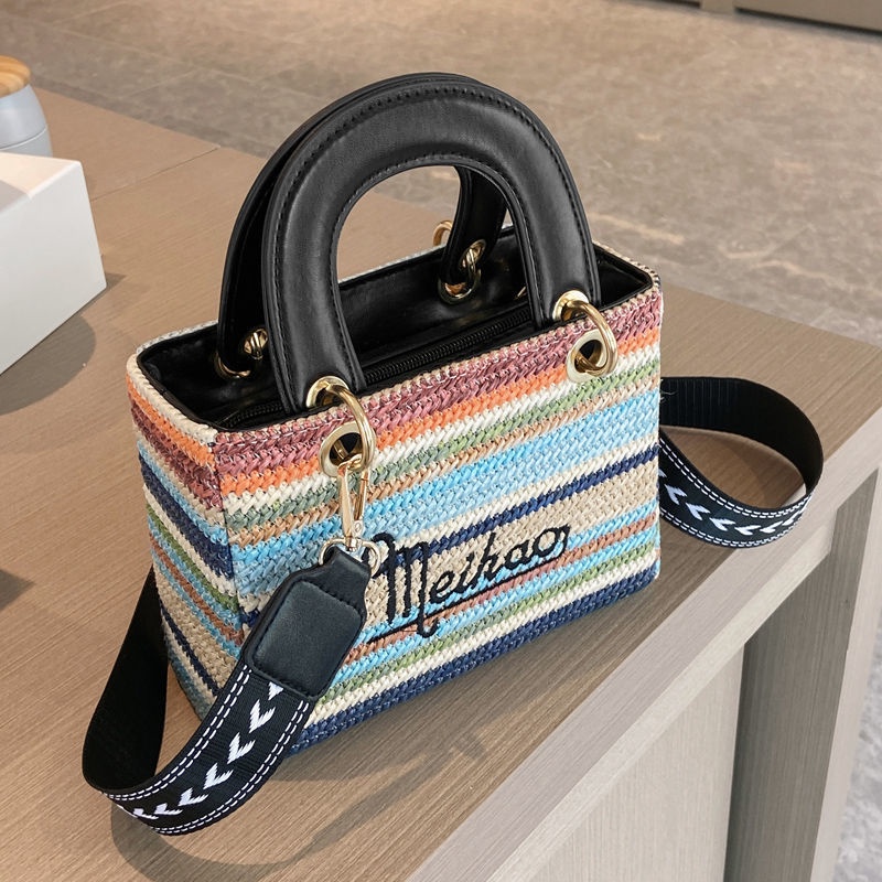 Túi Xách Đan Rơm Cao Cấp Phong Cách Mới Dành Cho Nữ